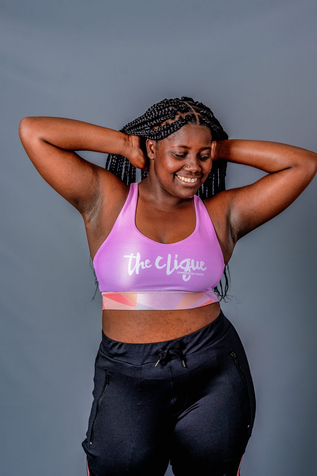 custom sports bra band