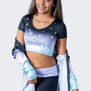 Evolution Crop V-Neck Top