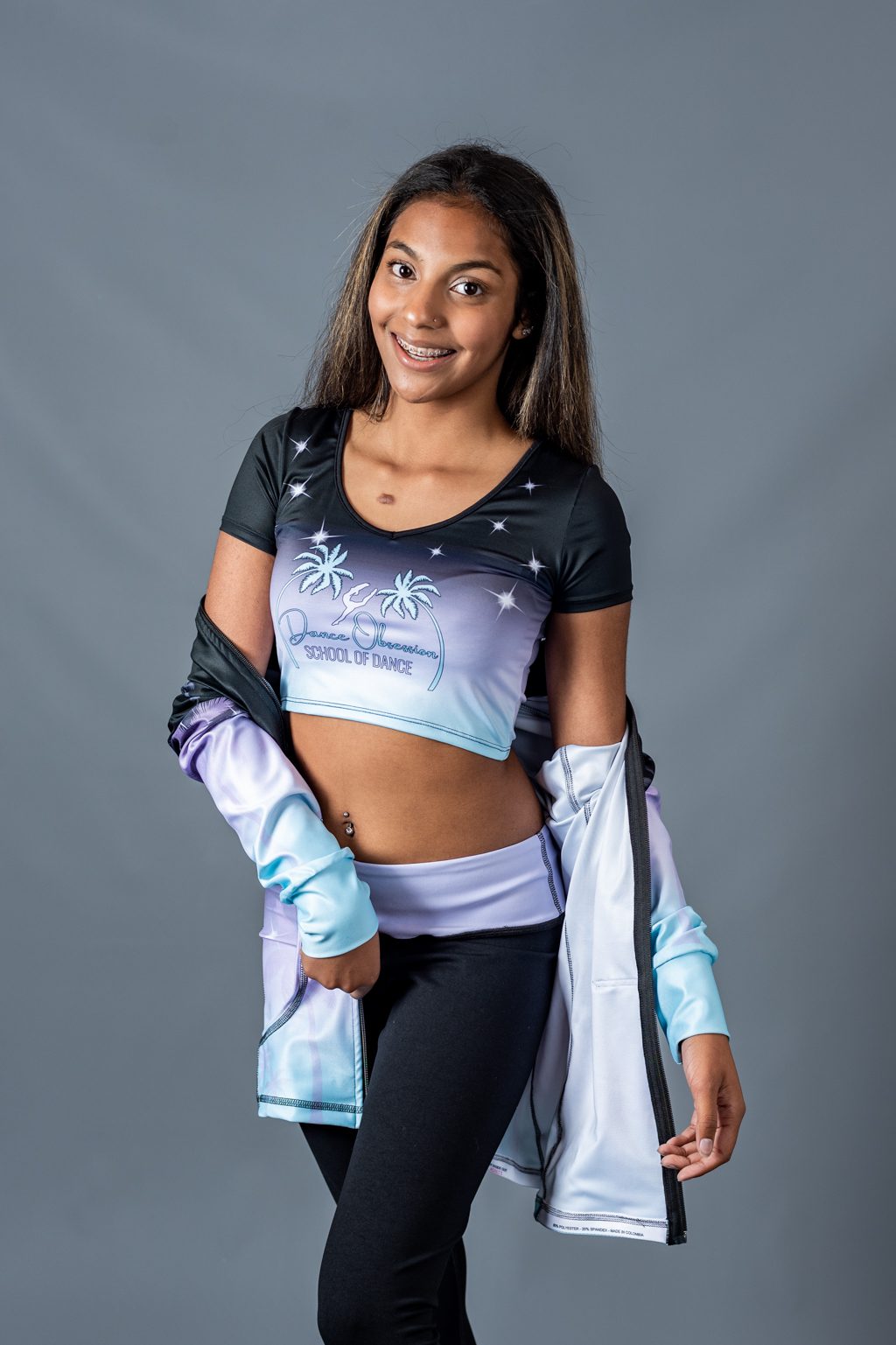 Evolution Crop V-Neck Top