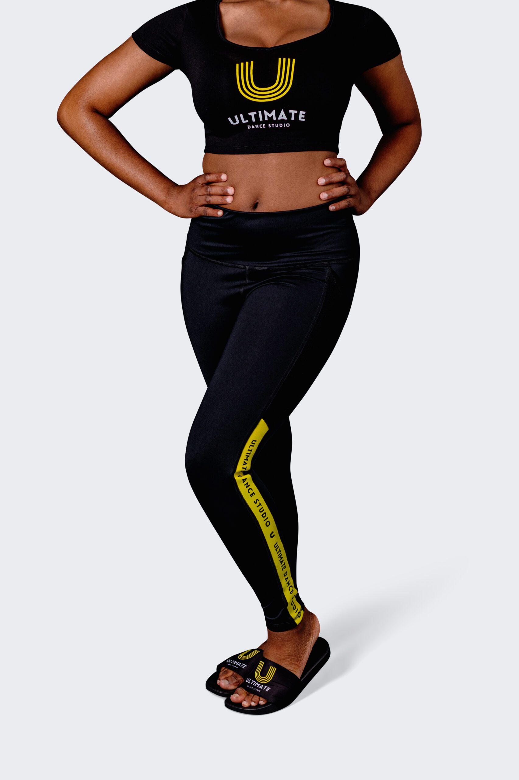 Custom Printed Women's High Waist & Jazzy Leggings, Performance Capri,  Tapered Jogger Pants, Dance Team Pyjama