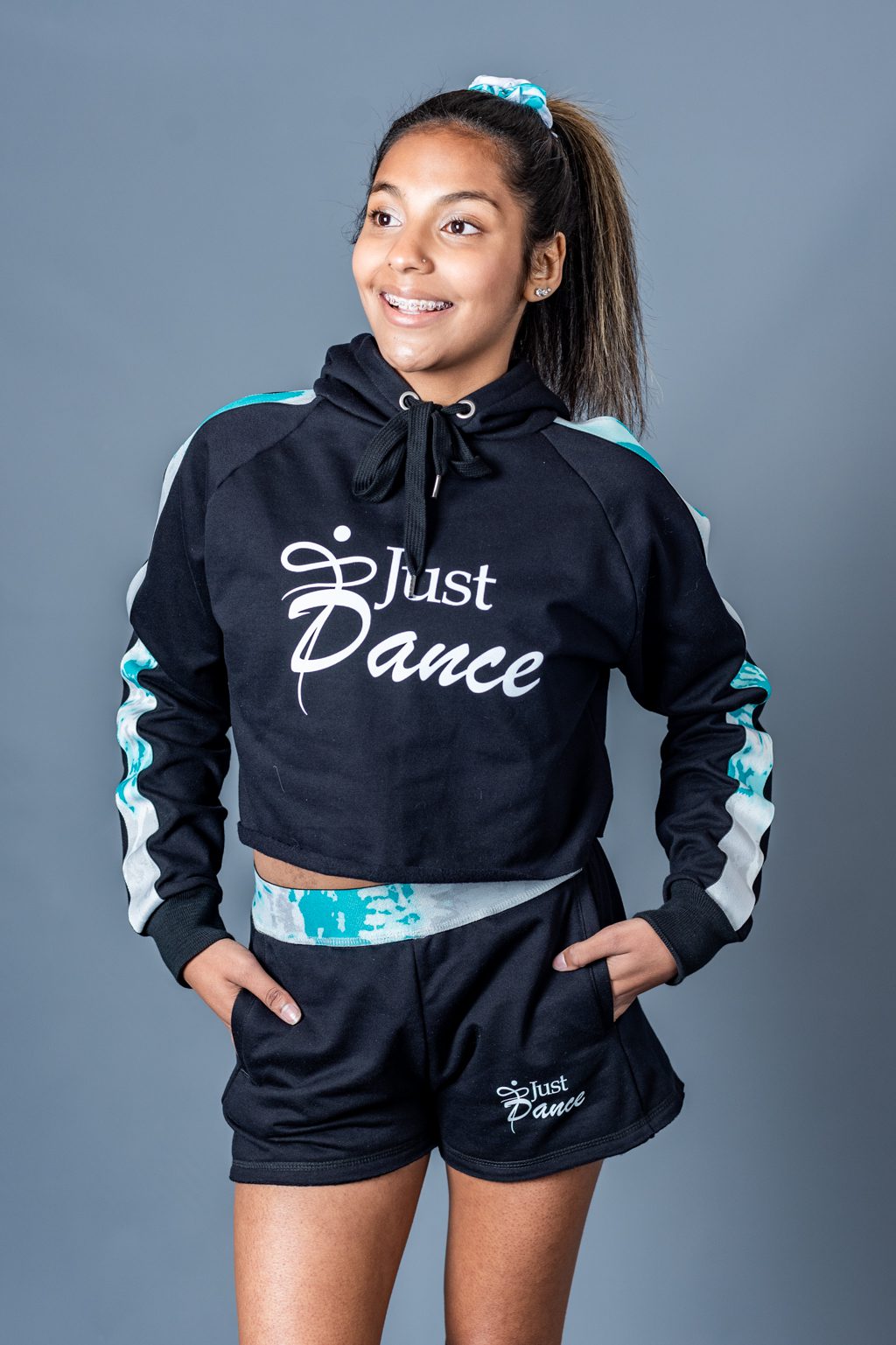 Street Raw Edge Crop Hoodie – Premium
