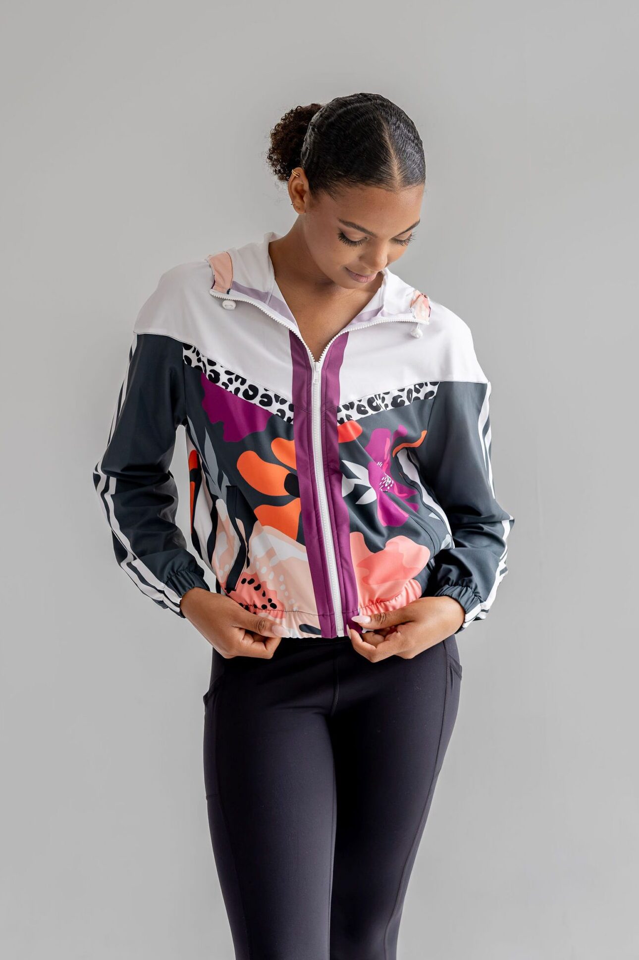 Evolution Cropped Windbreaker