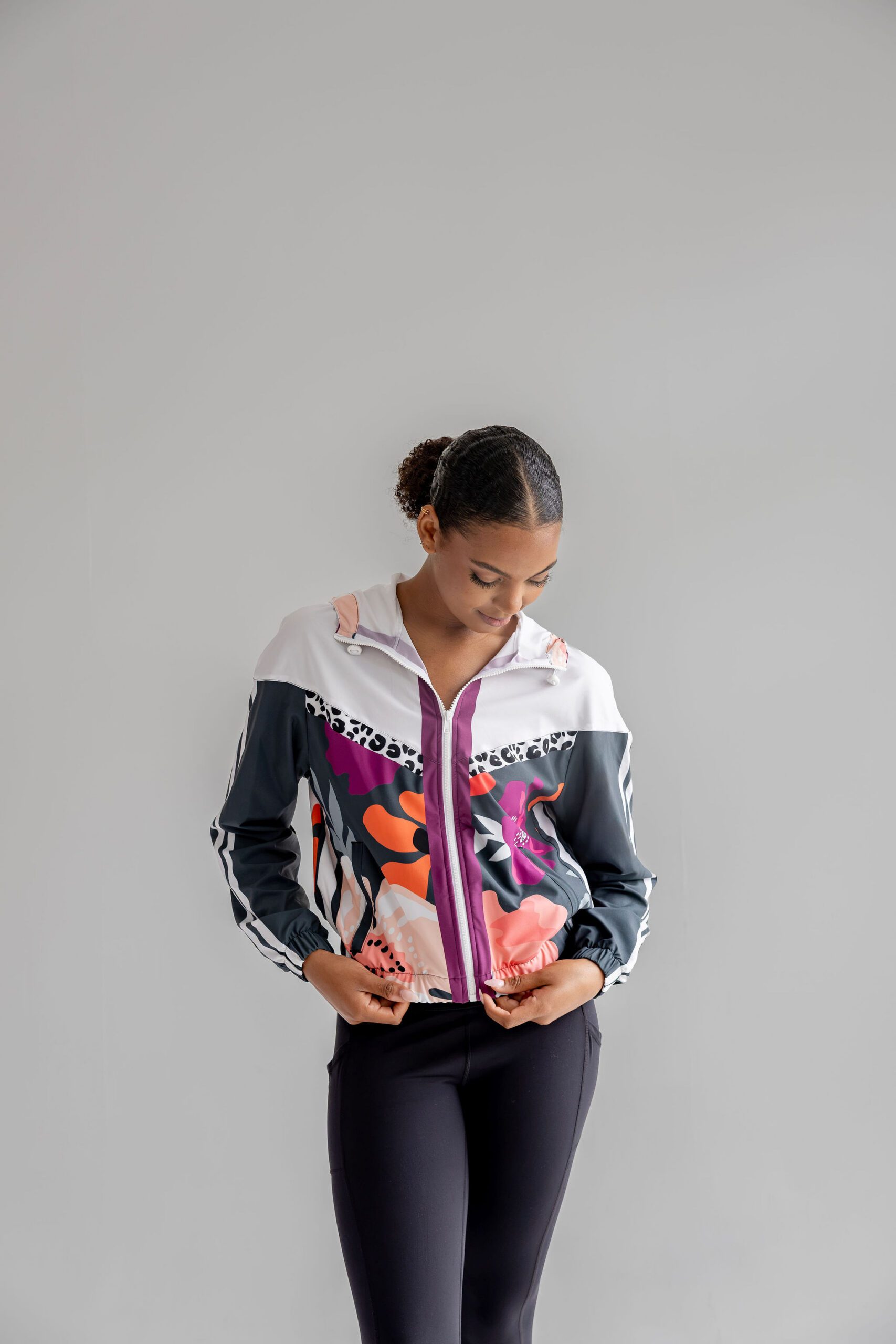 Evolution Cropped Windbreaker
