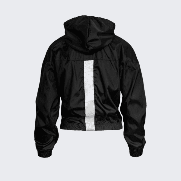 Onyx Cropped Windbreaker