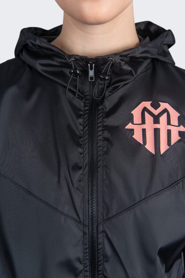 Onyx Cropped Windbreaker