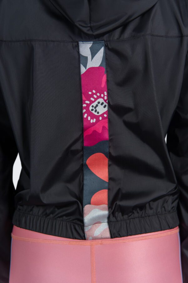 Onyx Cropped Windbreaker
