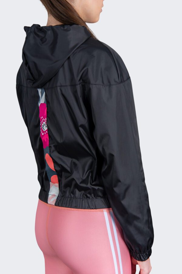 Onyx Cropped Windbreaker