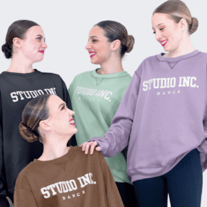 Custom dance studio crewnecks