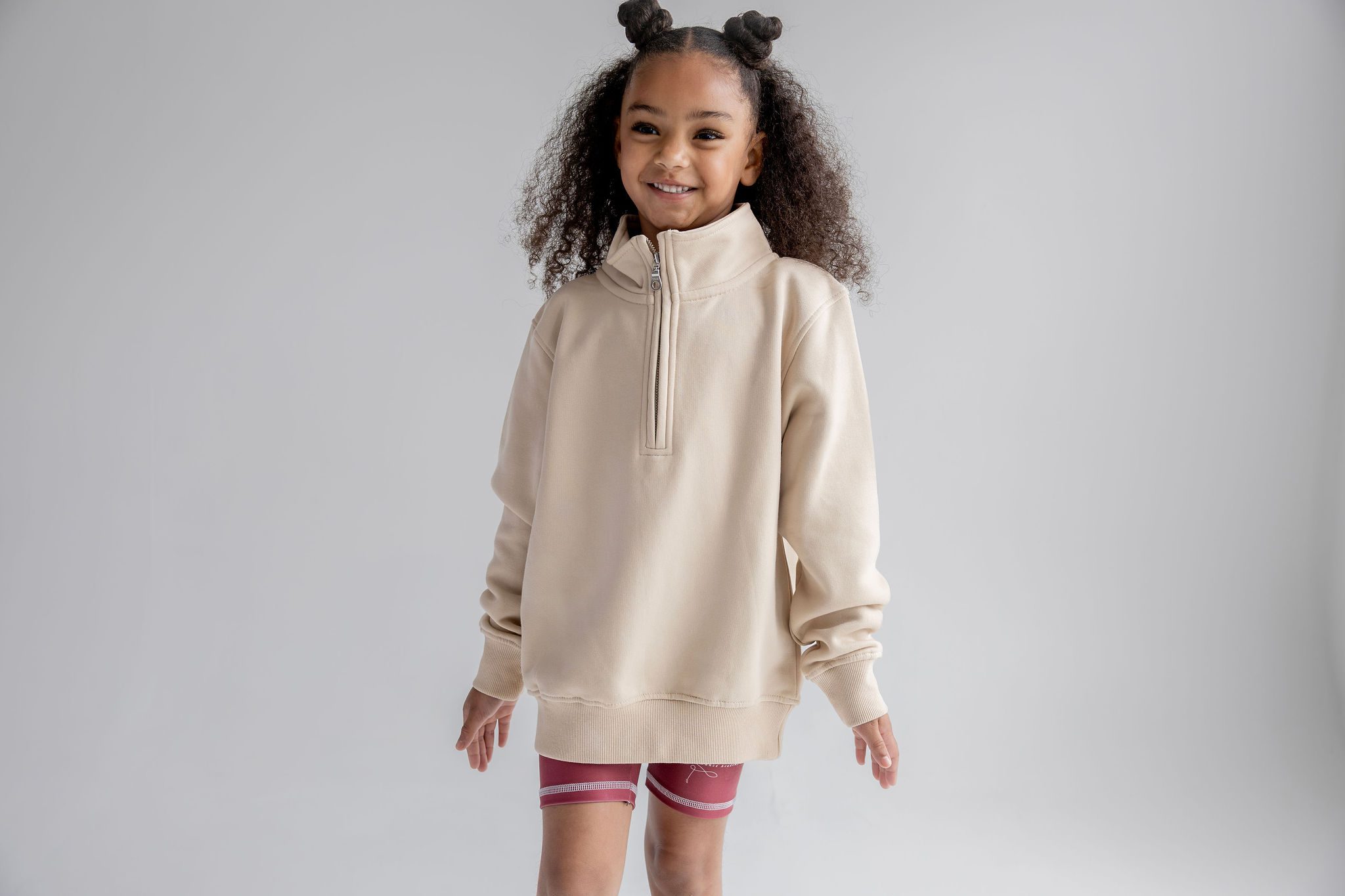 Essentials Relaxed Fleece Quarter-Zip