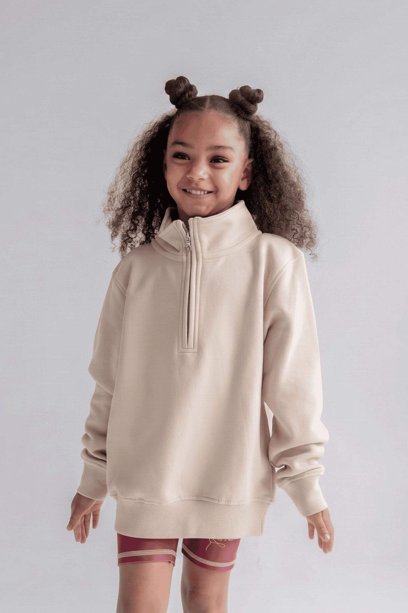 Essentials Relaxed Fleece Quarter-Zip