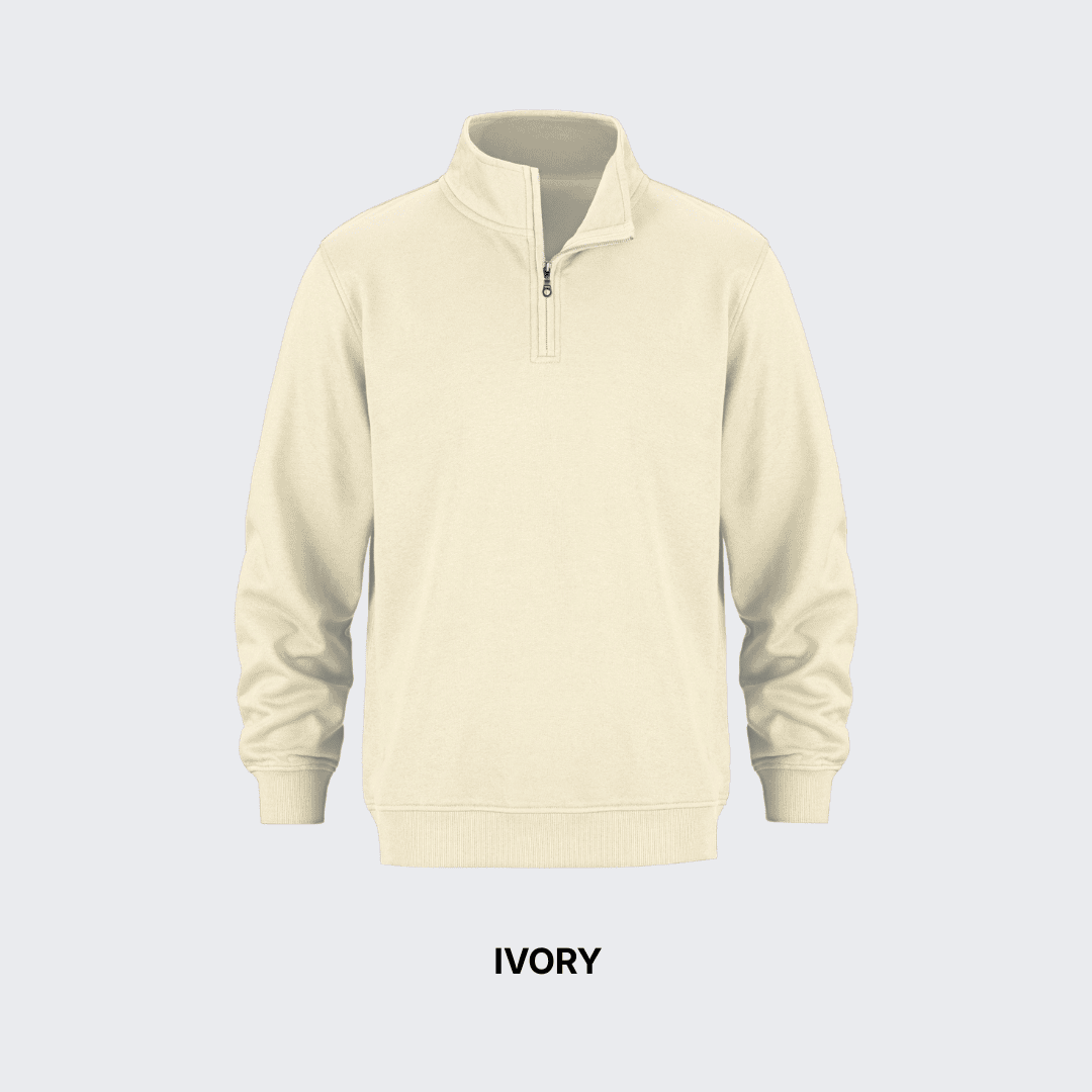 Essentials Relaxed Fleece Quarter-Zip